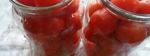 помидоры в снегу с чесноком на зиму. Шаг 3