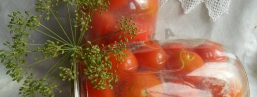 помидоры в снегу с чесноком на зиму. Шаг 6