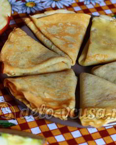 Блинчики с повидлом