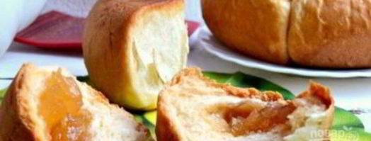 булочки с повидлом в мультиварке. Шаг 7