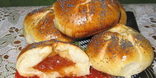 Булочки с повидлом