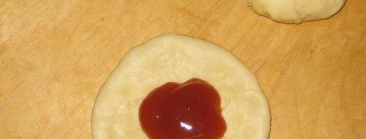 булочки с повидлом. Шаг 3