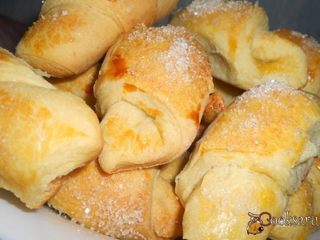 Рецепт круасан с повидлом