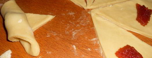 круасаны с повидлом. Шаг 3