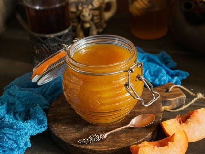 Рецепт персикового повидла