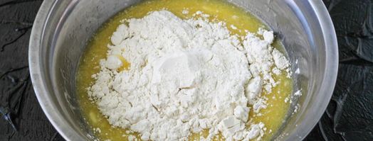 песочная полоска с повидлом. Шаг 5