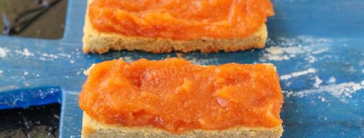 песочная полоска с повидлом. Шаг 11