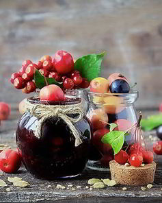 Повидло из терна и яблок