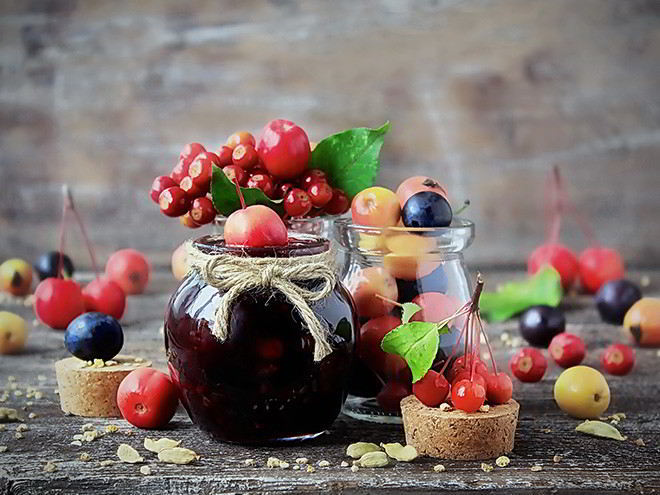 Рецепт повидла из терна и яблок