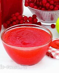 Повидло из яблок и калины