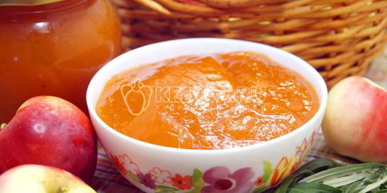 Повидло из яблок с облепихой