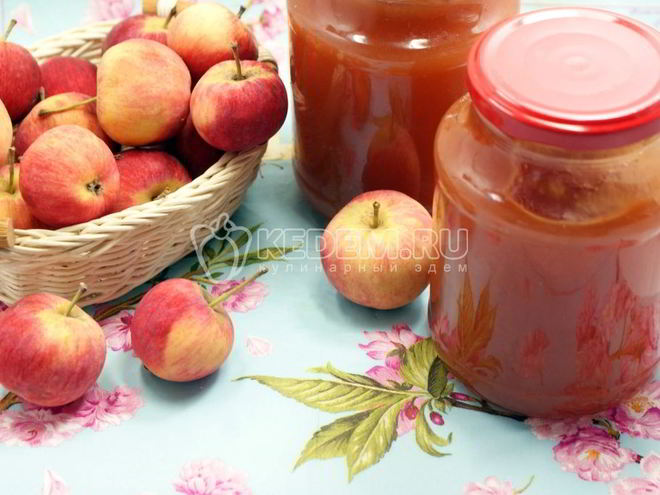 Рецепт повидла из яблок