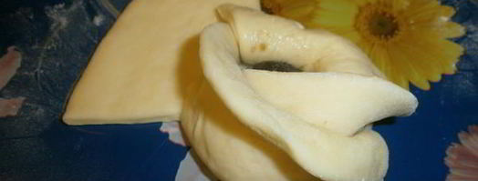 розочка-бутон с повидлом. Шаг 18