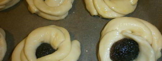 розочка-бутон с повидлом. Шаг 20