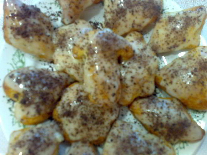 Рецепт слоеных штучек с яблочным повидлом