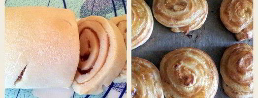 вертушки из творожного теста с яблочным повидлом. Шаг 3