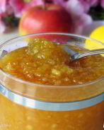 Яблочное повидло с апельсинами и лимоном в МВ