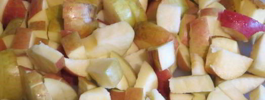 яблочное повидло с апельсинами и лимоном в мв. Шаг 3