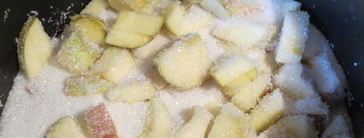 яблочное повидло с апельсинами и лимоном в мв. Шаг 4