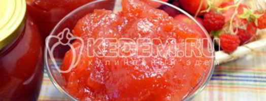 яблочное повидло с малиной. Шаг 11