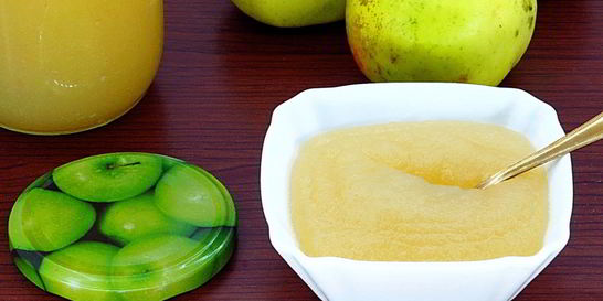 Яблочное повидло с ванилином