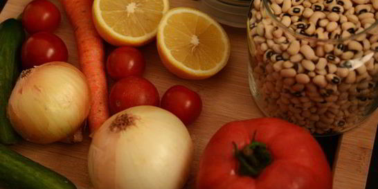 Салат с фасолью и морковью на зиму