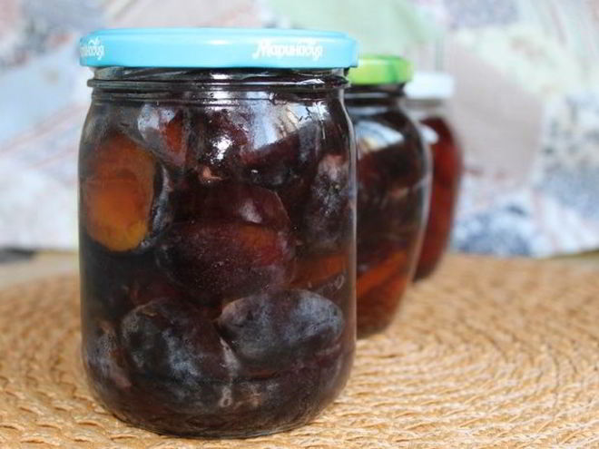 Рецепт слив без термической обработки на зиму