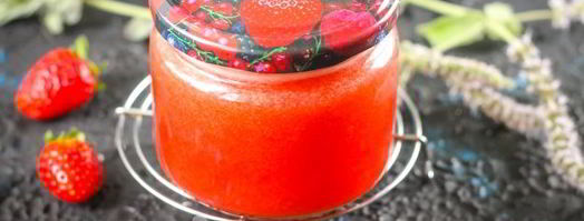 сок из клубники на зиму. Шаг 22