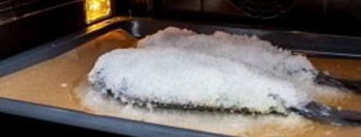 дорада в соли. Шаг 7