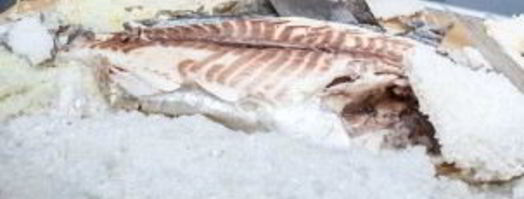 дорада в соли. Шаг 9