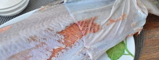 горбуша соленая в банке. Шаг 4