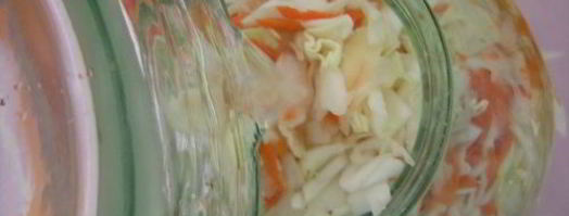 малосольная капуста с морковью. Шаг 5