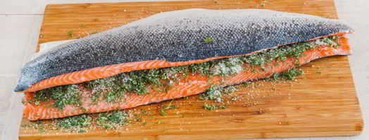 малосольный лосось. Шаг 4