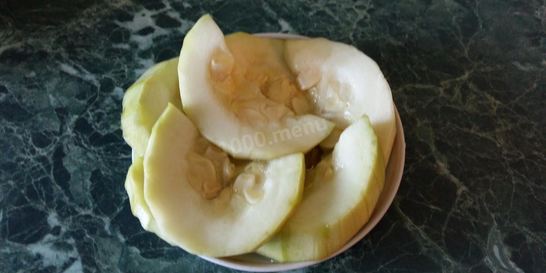 Малосольные кабачки быстрые