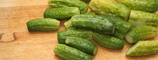 малосольные огурцы горячего засола. Шаг 3