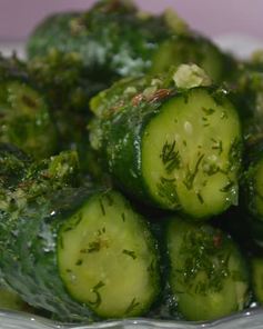 Малосольные огурцы сухого посола