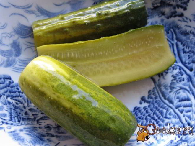 Рецепт малосольных огурцов за 15 минут