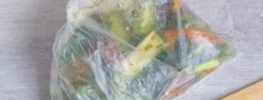 малосольные овощи в пакете. Шаг 9