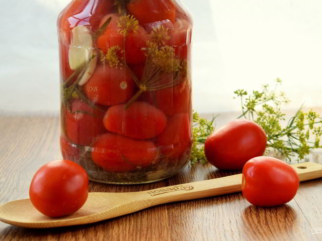 Рецепт малосольных помидоров классических