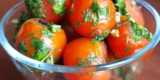 Малосольные помидоры