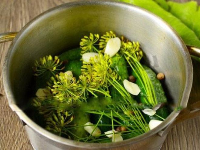 Рецепт огурчиков малосольных