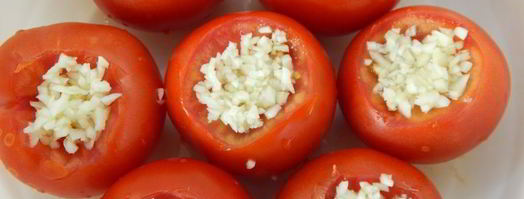 помидоры малосольные с чесноком. Шаг 4