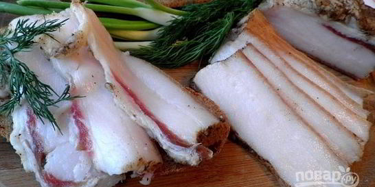 Сало по-домашнему