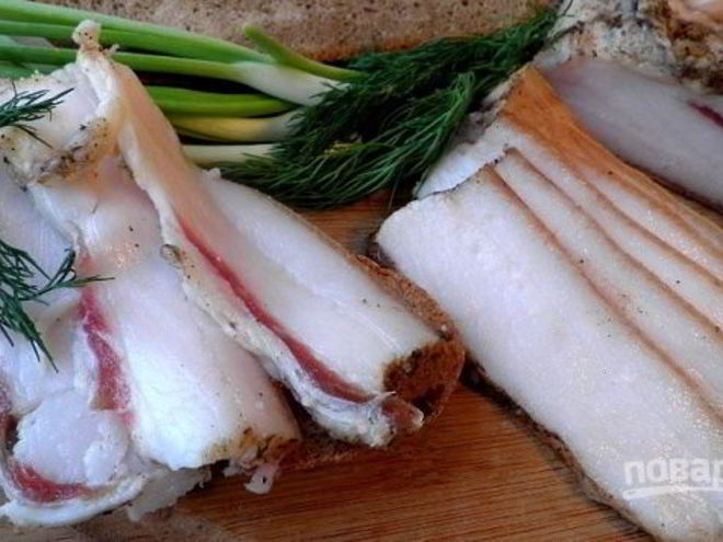 Рецепт сала по-домашнему