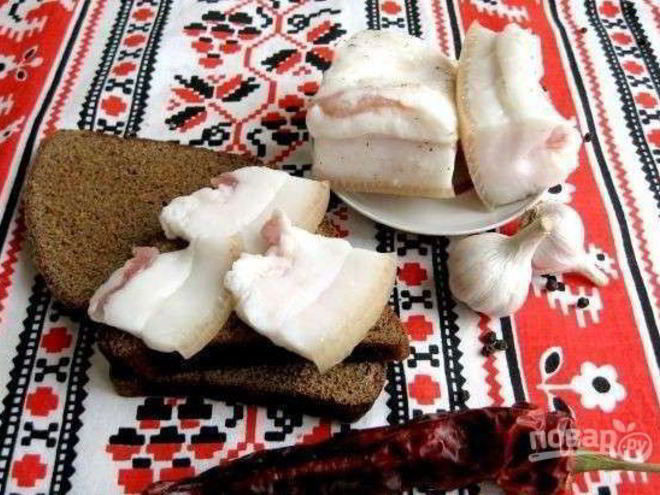 Рецепт сала в банке