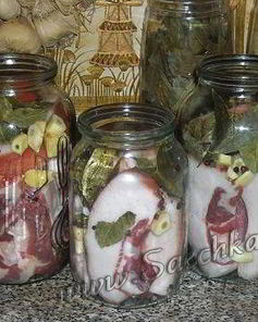 Сало в тузлуке