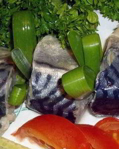 Слабосоленая скумбрия по-домашнему