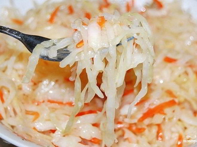 Рецепт сладкой капусты