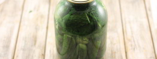 соленые огурцы в банке на зиму. Шаг 7