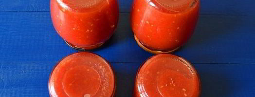 томатное пюре через мясорубку на зиму. Шаг 11